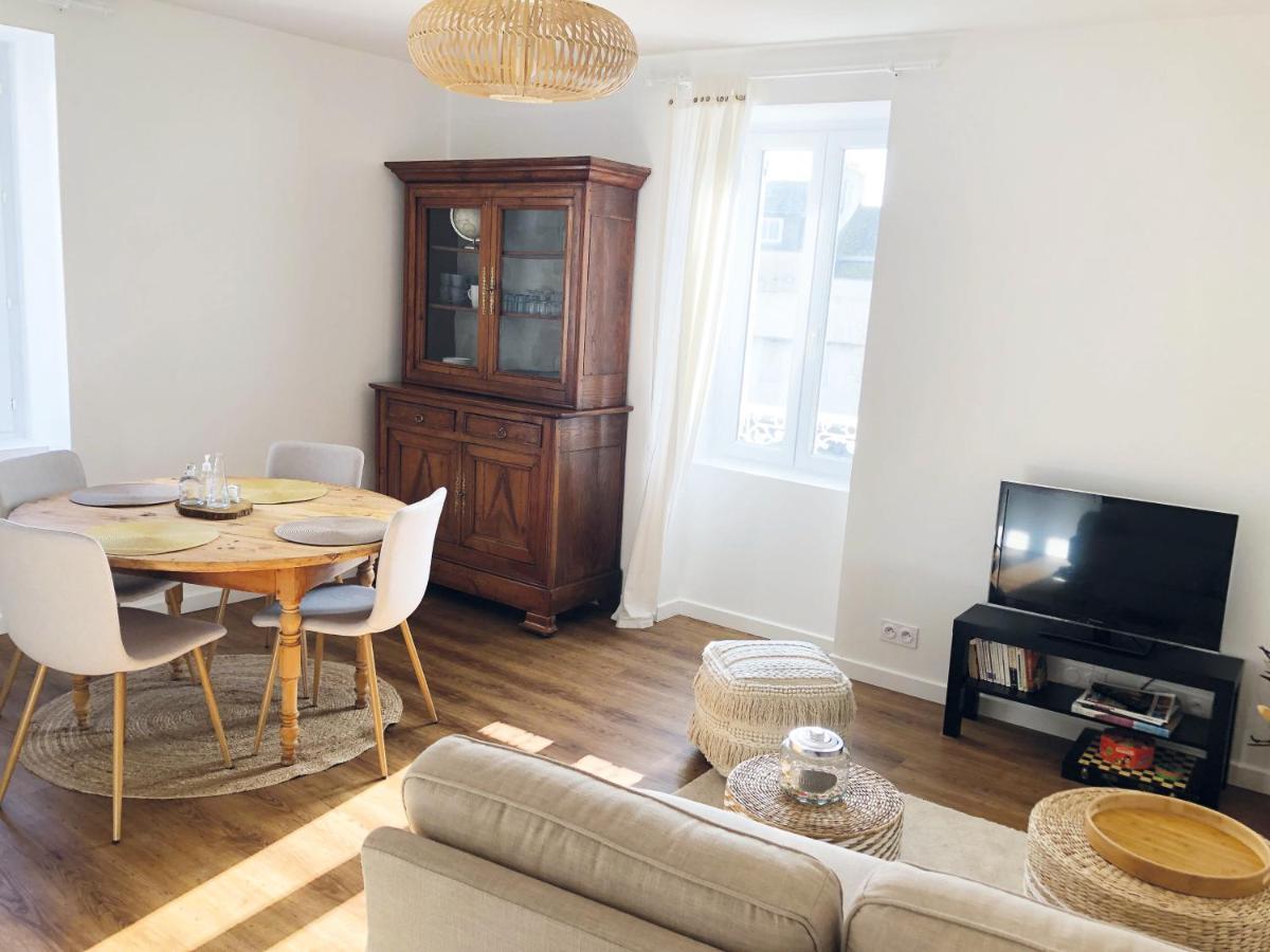 Chez Jeannette, Appartement Entre Centre Et Plages Concarneau Kültér fotó