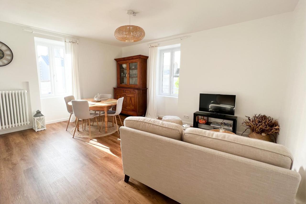 Chez Jeannette, Appartement Entre Centre Et Plages Concarneau Kültér fotó