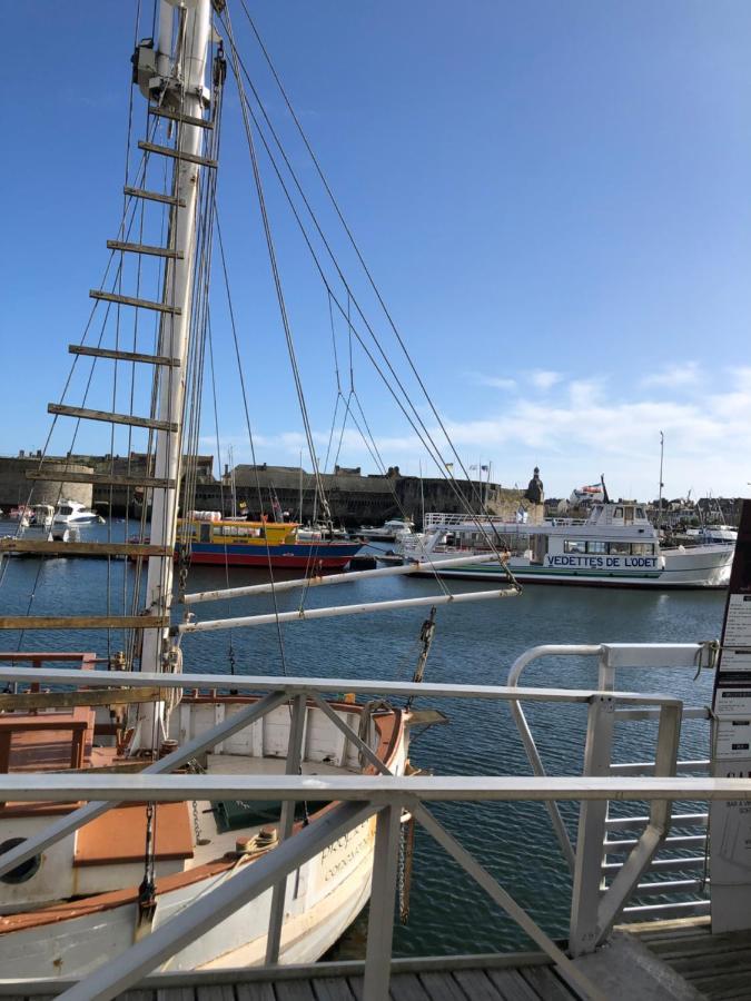 Chez Jeannette, Appartement Entre Centre Et Plages Concarneau Kültér fotó